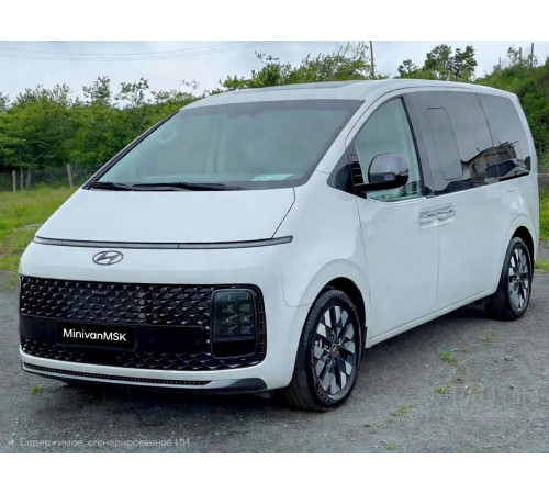 Аренда Hyundai Staria с водителем в Москве